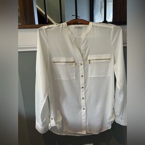 Calvin Klein Cream Blouse